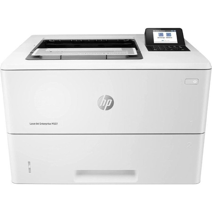 Impresora láser monocromo hp laserjet enterprise m507dn dúplex/ blanca