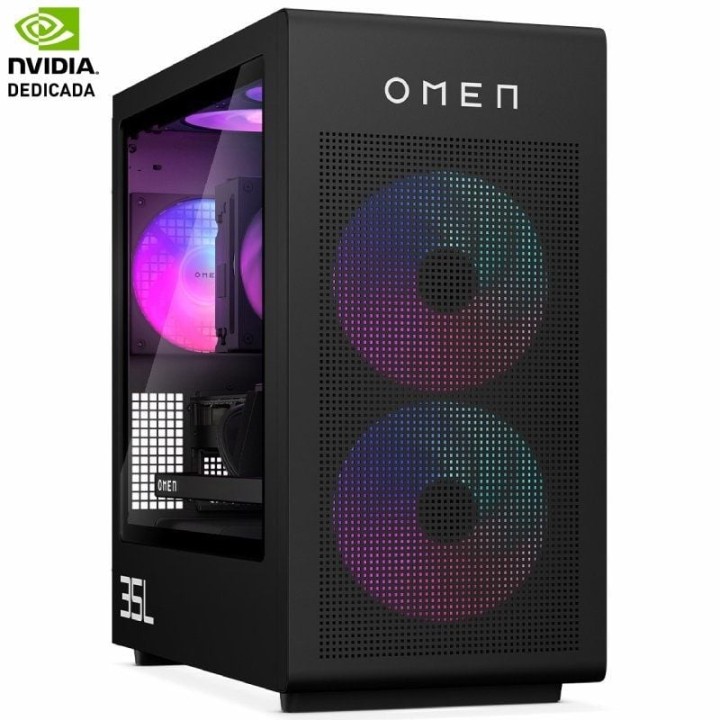 Pc gaming hp omen gt16-0051ns intel core i5-14400f/ 16gb/ 1tb ssd/ geforce rtx 5060 ti/ sin sistema operativo