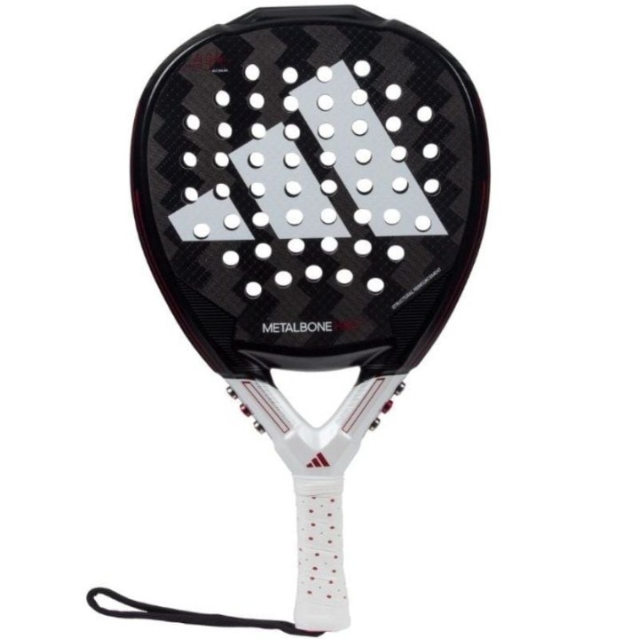 Pala de Pádel Adidas Metalbone HRD+ 2024 (Ale Galan)/ Negra y Blanca