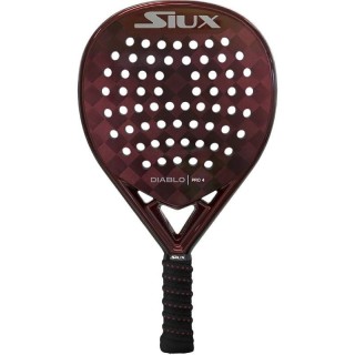 Pala de pádel siux diablo pro 4 (tino libaak)/ roja