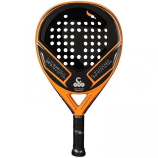 Pala de Pádel VIBOR-A Mortal Carbon 3.0/ Naranja y Negra