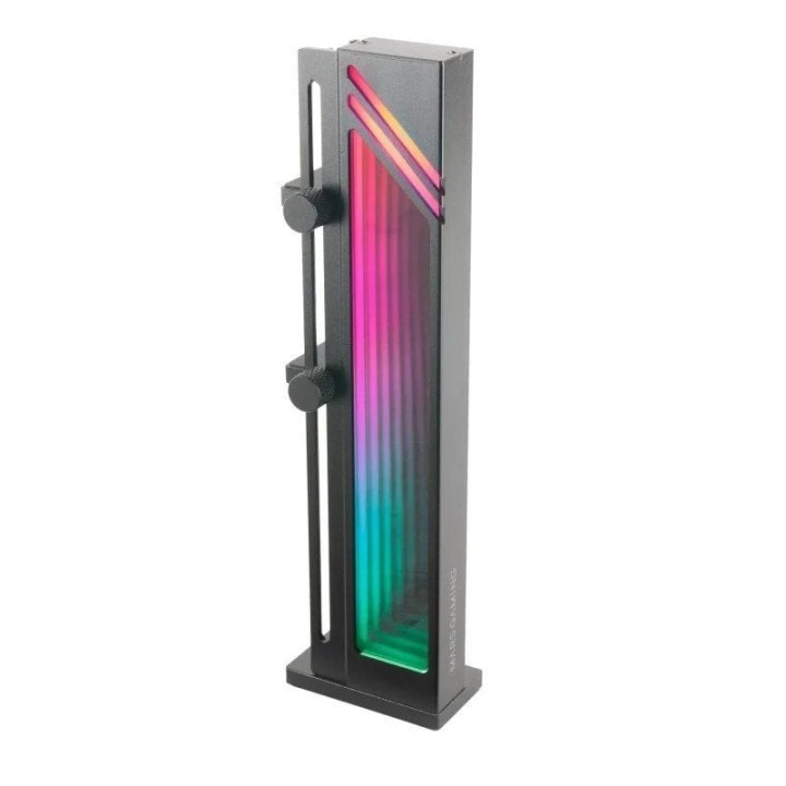 Soporte para Tarjeta Gráfica ARGB Mars Gaming MCA-GCB/ Compatibilidad Universal/ Negro
