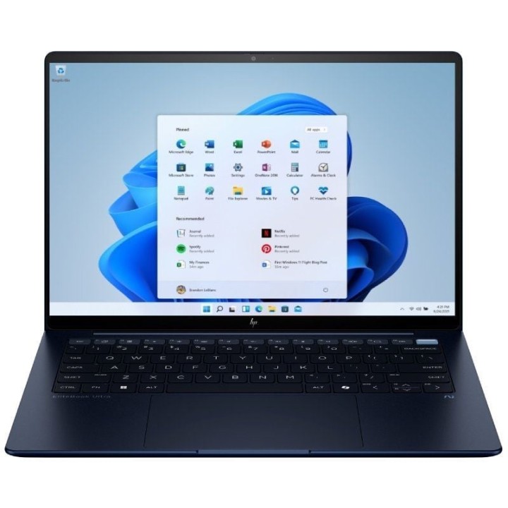Portátil hp elitebook ultra g1i b69bcet intel core ultra 7-258v/ 32gb/ 512gb ssd/ 14' táctil/ win11 pro