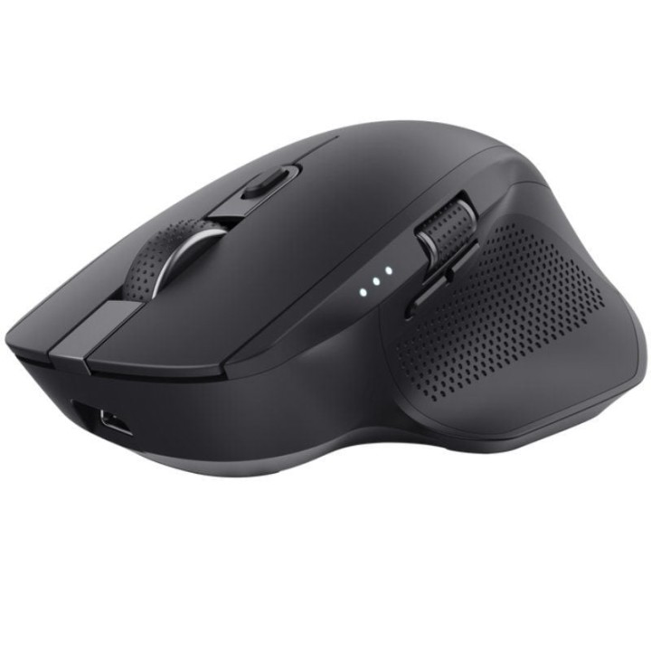 Ratón Inalámbrico Trust Ozaa+/ Batería recargable/ Hasta 3200 DPI