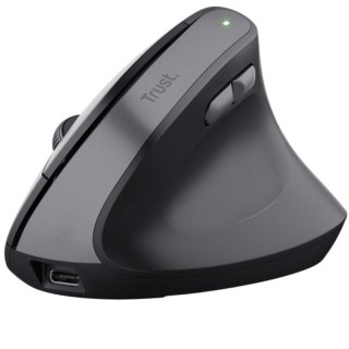 Ratón Vertical Inalámbrico Trust TM-270/ Batería recargable/ Hasta 2400 DPI