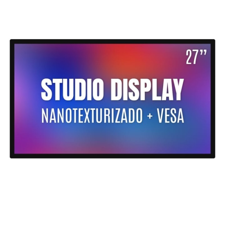 Apple Studio Display 27'/ Cristal Nano texturizado/ Soporte con inclinación ajustable