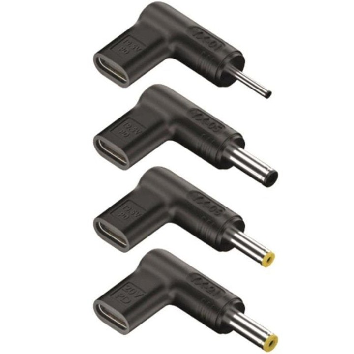 Pack 4 clavijas para portátil acer ngs bud-ac/ dc - usb tipo-c