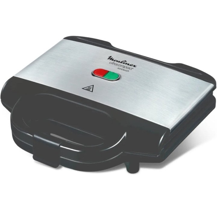 Sandwichera moulinex sm156/ 700w/ para 2 sandwiches