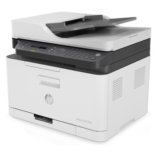 Multifunción hp color laser mfp 179fnw wifi/ fax/ adf/ blanca