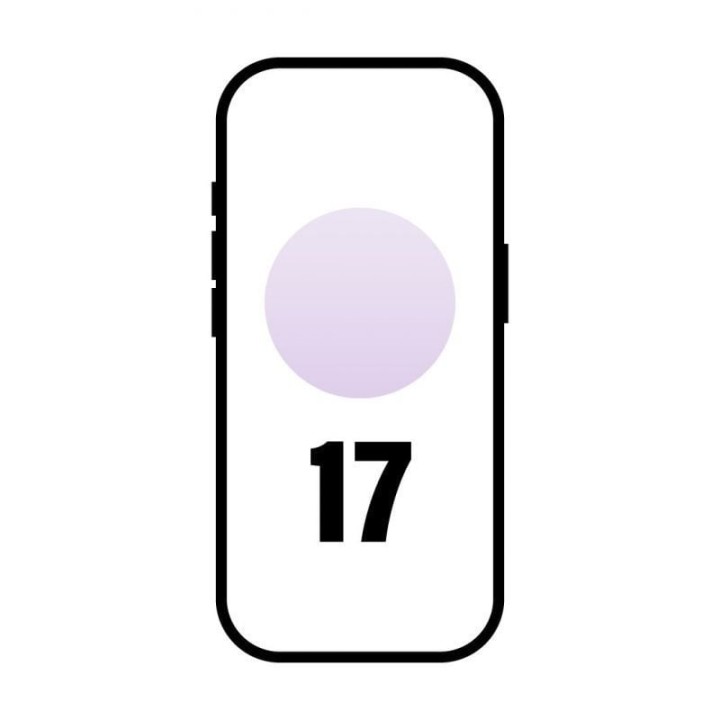 Smartphone Apple iPhone 17 256GB/ 6.3'/ 5G/ Lavanda