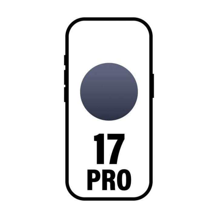Smartphone Apple iPhone 17 Pro 256GB/ 6.3'/ 5G/ Azul Oscuro
