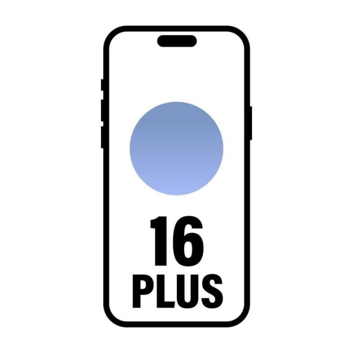 Smartphone apple iphone 16 plus 256gb/ 6.7'/ 5g/ azul ultramar