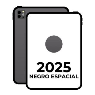 Apple ipad pro 11' 2025 6th wifi/ m5/ 256gb/ negro espacial
