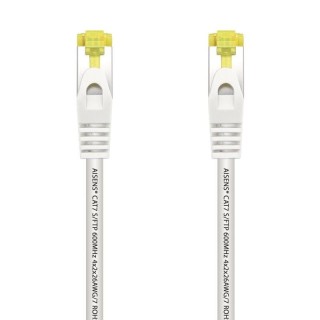Cable de Red RJ45 SFTP Aisens A146-0489 Cat.7/ 50cm/ Blanco