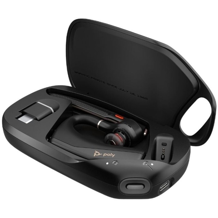 Auriculares Inalámbricos Poly Voyager Legend 50 UC/ con estuche de carga/ Bluetooth/ Negros