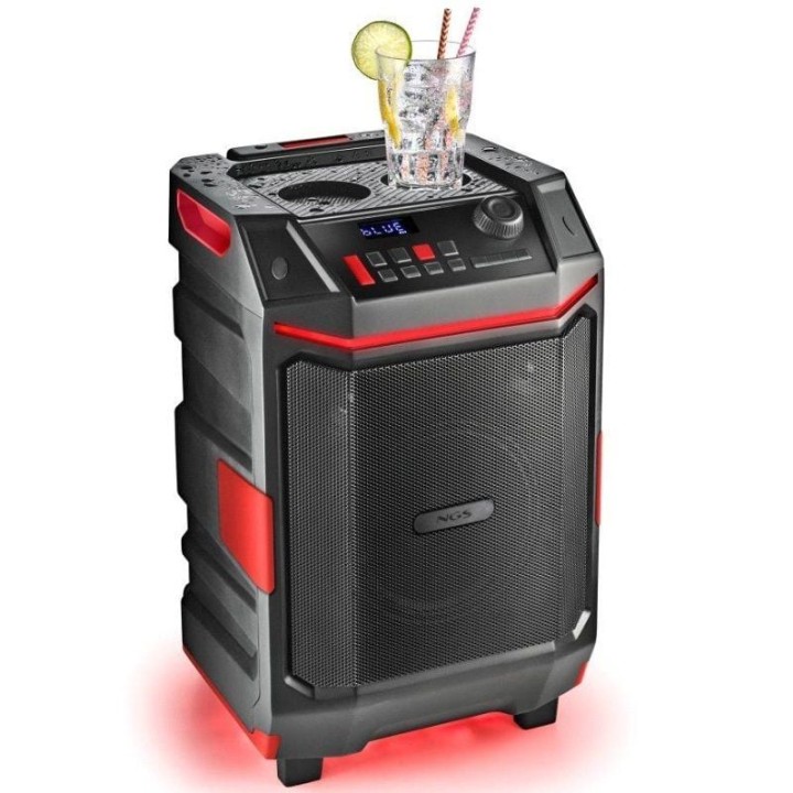 Altavoz Portable con Bluetooth NGS Wild Bash/ 300W