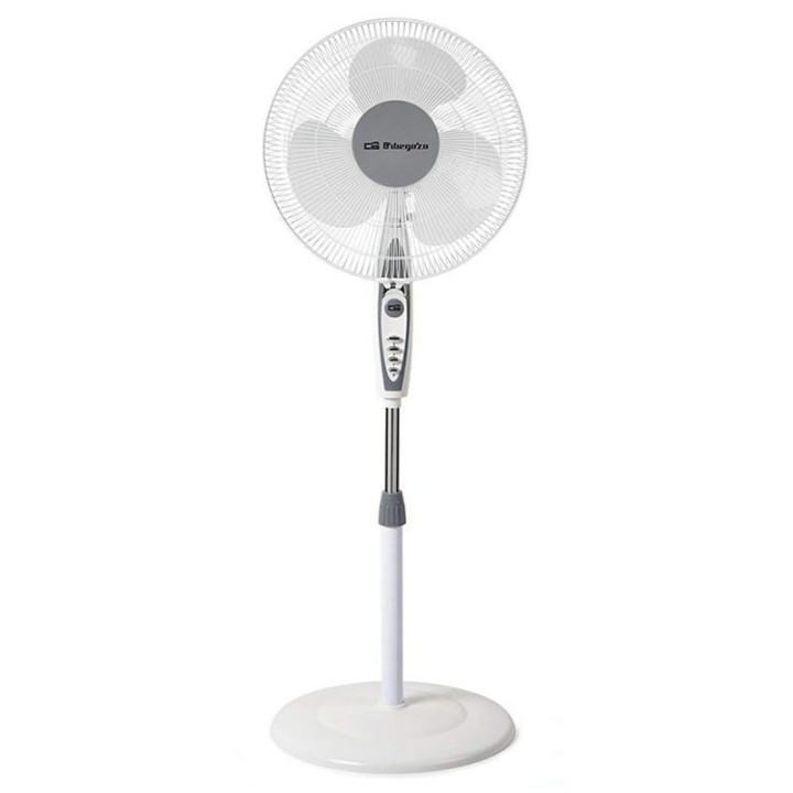 Ventilador de pie orbegozo sf 0147/ 50w/ 3 aspas 40cm/ 3 velocidades