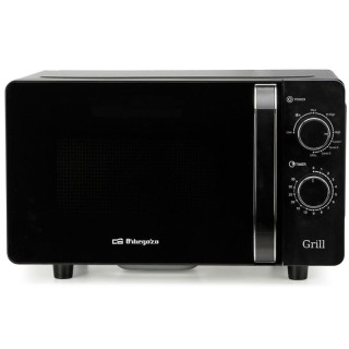 Microondas Orbegozo MIG 2071 CE/ 700W/ Capacidad 20L/ Función Grill/ Negro