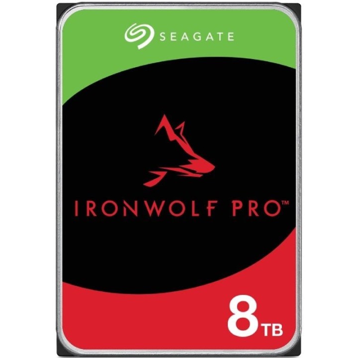 Disco Duro Seagate IronWolf Pro NAS ST8000NT001 8TB/ 3.5'/ SATA III/ 256MB