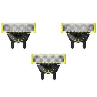 Cabezal de Reemplazo para Afeitadora Eléctrica Philips OneBlade/ Pack 3