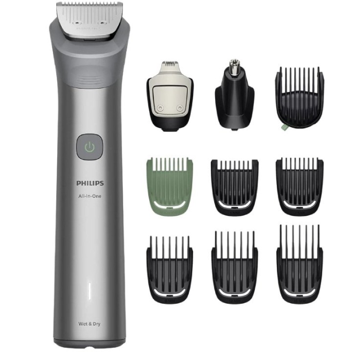 Cortapelos All-In-One Trimmer Philips Series 5000 MG5921/15/ con Batería/ 10 Accesorios