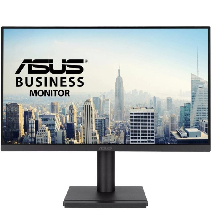 Monitor Profesional Asus VA249QGSE 24'/ Full HD/ Multimedia/ Regulable en altura/ Negro