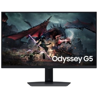 Monitor gaming samsung odyssey g5 s27dg500eu 27'/ qhd/ 1ms/ 180hz/ ips/ regulable en altura/ negro