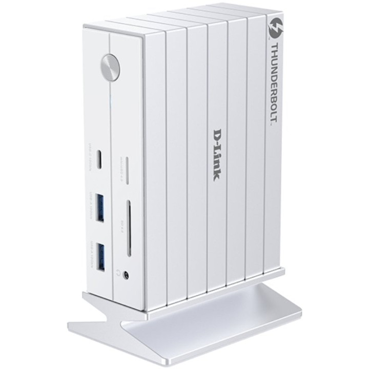Docking thunderbolt 4 d-link duf-e01/e/ 5xusb/ 2xusb tipo-c/ 2xthunderblot/ 1xdisplayport/ 1xhdmi 4k/ 1xrj45/ 1xjack 3.5/