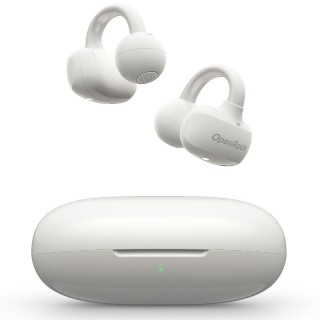 Auriculares Deportivos de Conducción Aérea OpenRock E OPACE02 con estuche de carga/ Autonomía 7h/ Blancos