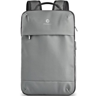 Mochila Expansible NGS Monray Sacks Horizon para Portátiles hasta 14'/ Impermeable/ Gris
