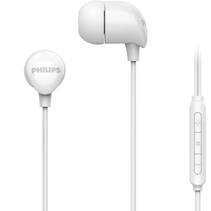 Auriculares Intrauditivos Philips TAE2146WT/ con Micrófono/ USB Tipo-C/ Blancos
