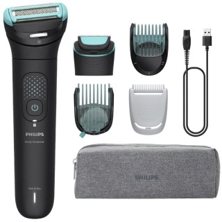 Cortabarbas Philips Body Groomer 7000 Series BG7470/15/ con Batería/ 5 Accesorios