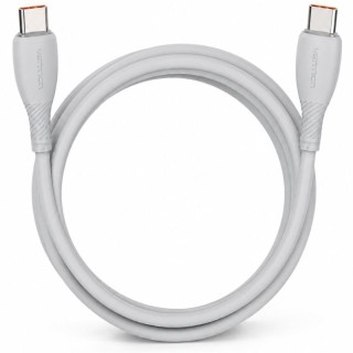 Cable USB 2.0 Tipo-C Vention TRWHH/ USB Tipo-C Macho - USB Tipo-C Macho/ Hasta 100W/ 480Mbps/ 2m/ Gris