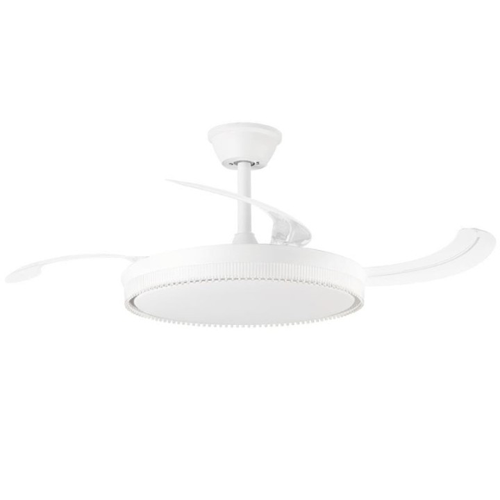 Ventilador de techo con aspas retráctiles orbegozo cp 163105/ 30w/ 4 aspas 105cm/ 6 velocidades