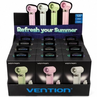 Pack 12 Ventiladores de Mano Vention PBE-PACK2/ 100 velocidades