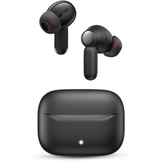 Auriculares Bluetooth SPC Ether 3 Pro con estuche de carga/ Autonomía 8h/ Negro