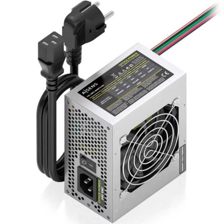 Fuente de Alimentación SFX Aisens ASPC-500SFX-PSE/ 500W/ Ventilador 8cm