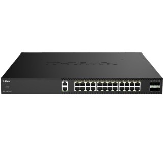 Switch Gestionable D-Link DXS-1250-28YP/E 24 Puertos/ RJ-45 10Gbps/ SFP/ PoE