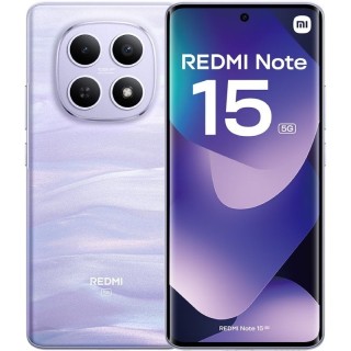 Smartphone Xiaomi Redmi Note 15 6GB/ 128GB/ 6.77'/ 5G/ Púrpura