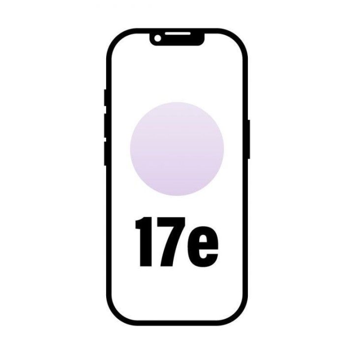 Smartphone Apple iPhone 17e 256GB/ 6.1'/ 5G/ Rosa Palo