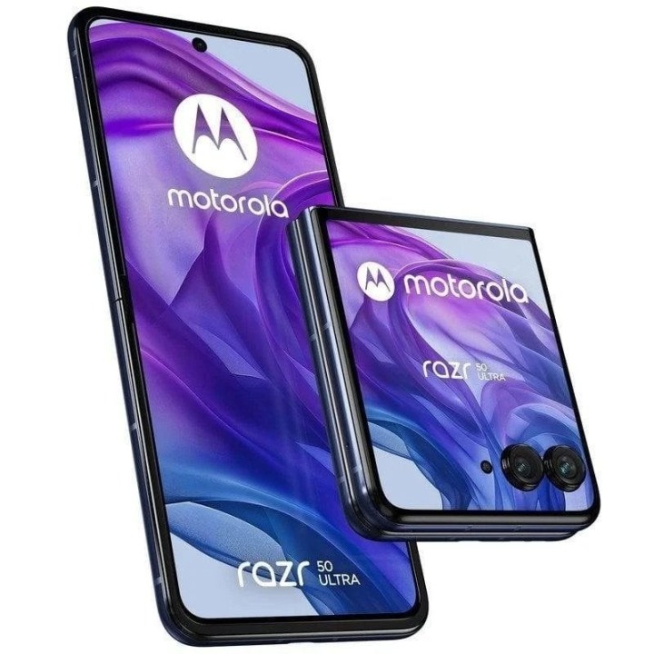 Smartphone Motorola Razr 50 Ultra 12GB/ 512GB/ 6.9'/ 5G/ Azul Oscuro