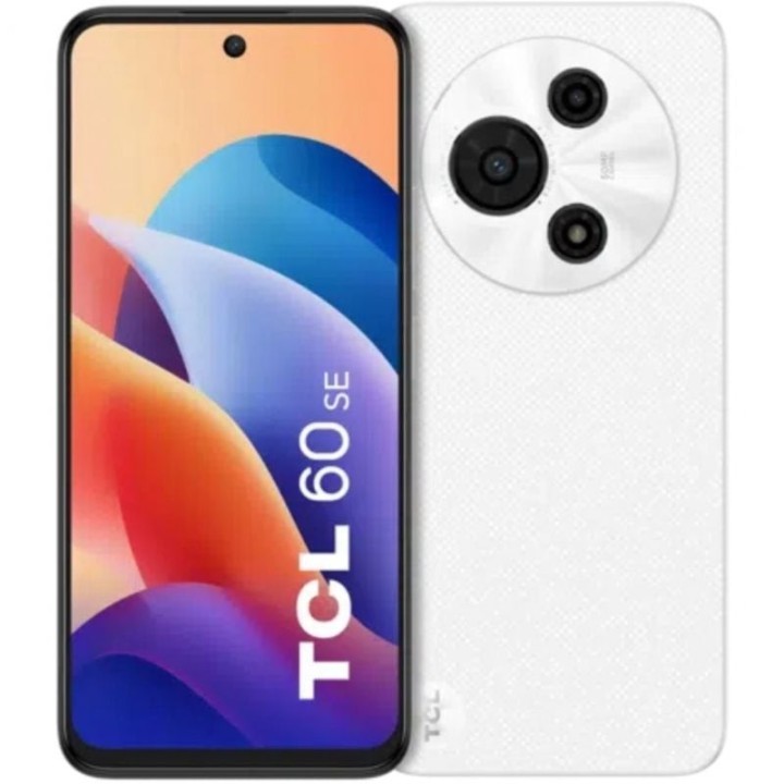 Smartphone TCL 60 SE 8GB/ 512GB/ 6.7'/ Blanco Puro