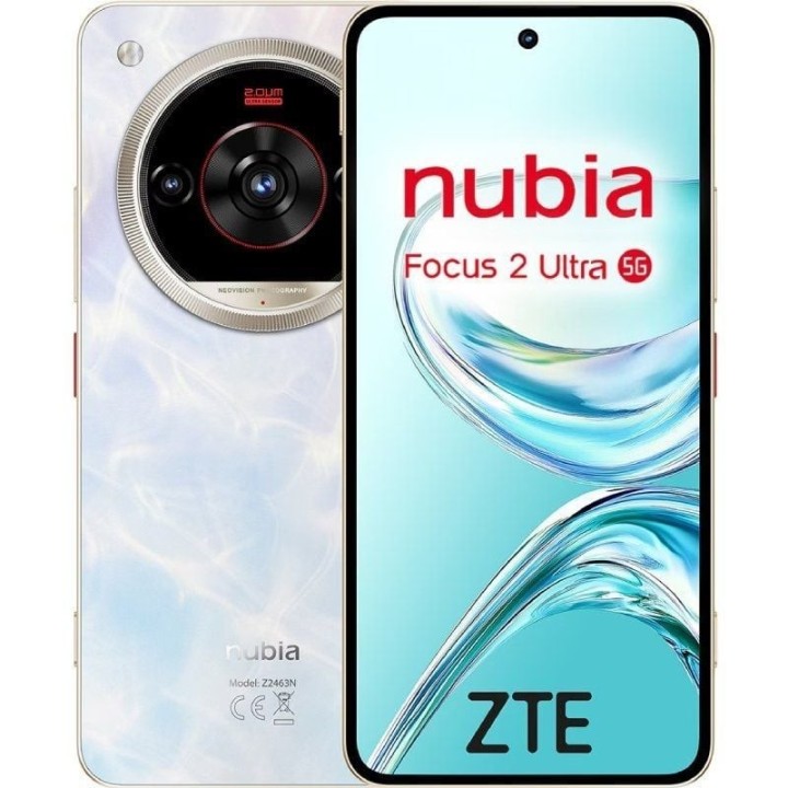 Smartphone ZTE Nubia Focus 2 Ultra 8GB/ 512GB/ 6.8'/ 5G/ Blanco