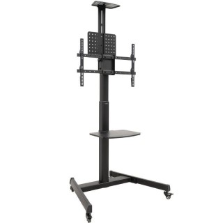 Soporte de Suelo Inclinable con Ruedas TooQ FS1184M-B para TV de 35-70'/ hasta 70kg