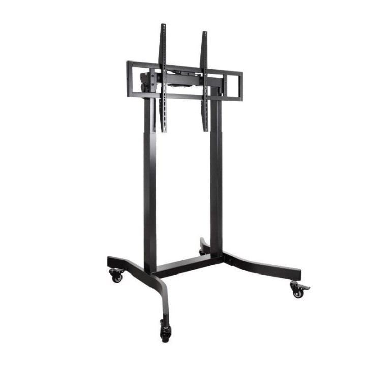 Soporte de Suelo Eléctrico con Ruedas TooQ FSM02-B para TV 55-100'/ hasta 120kg