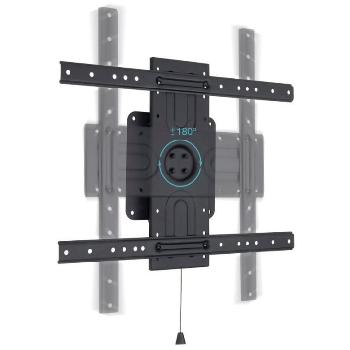 Soporte de Pared Giratorio/ Inclinable/ Nivelable TooQ LP3780F-R para TV de 37-80'/ hasta 50kg