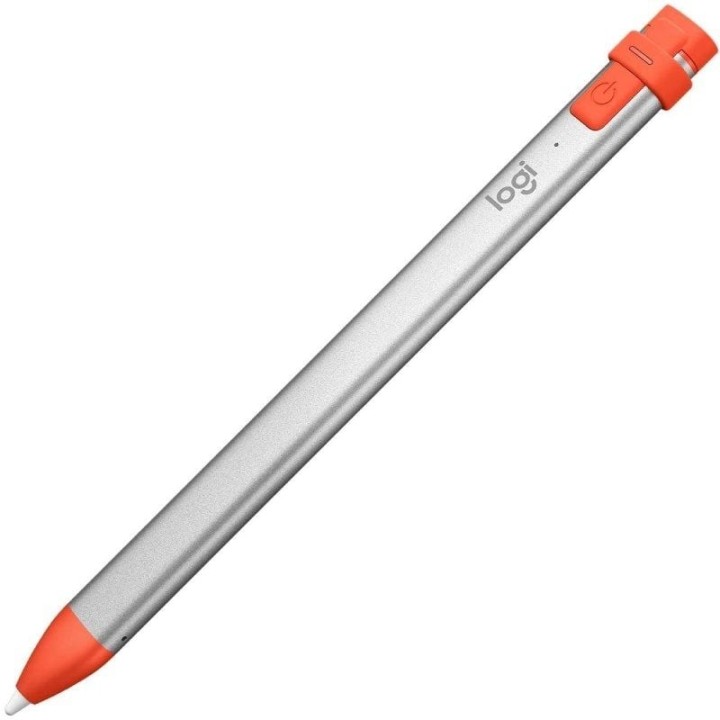 Lápiz Electrónico Logitech Crayon para iPad/ Naranja