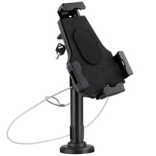 Soporte de Mesa/Pared para Smartphone/Tablet TooQ TQTDS0812/ Antirrobo/ Negro