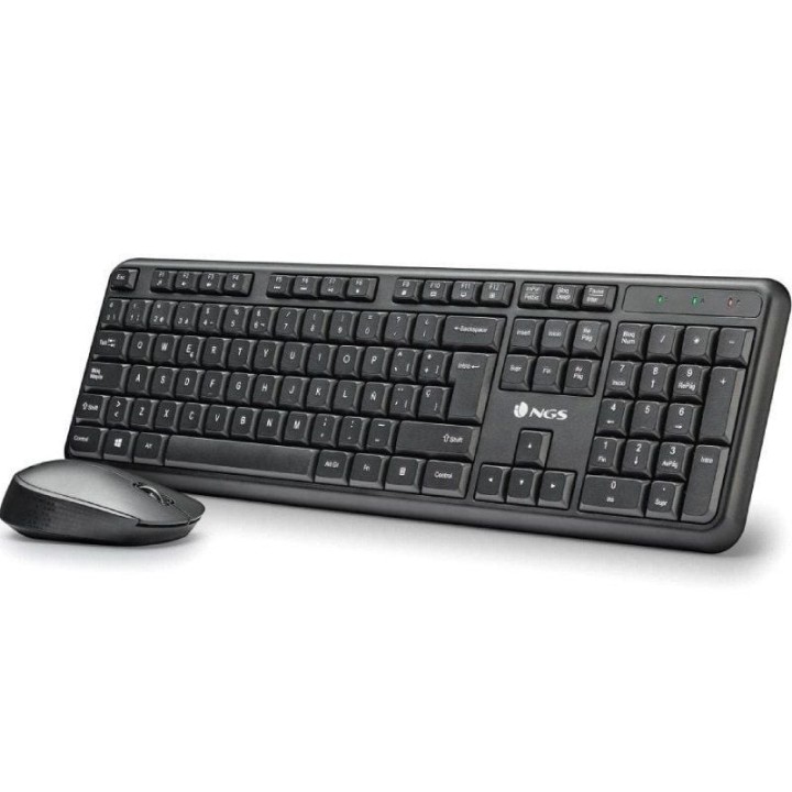 Teclado y Ratón Inalámbricos NGS Harmony Kit