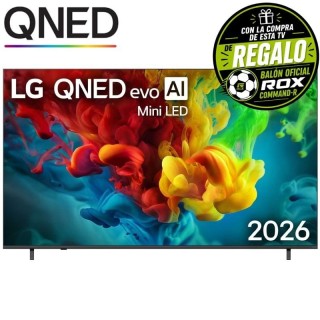 Televisor LG QNED evo AI QNED83B Mini LED 85QNED83B6A 85'/ Ultra HD 4K/ Smart TV/ WiFi